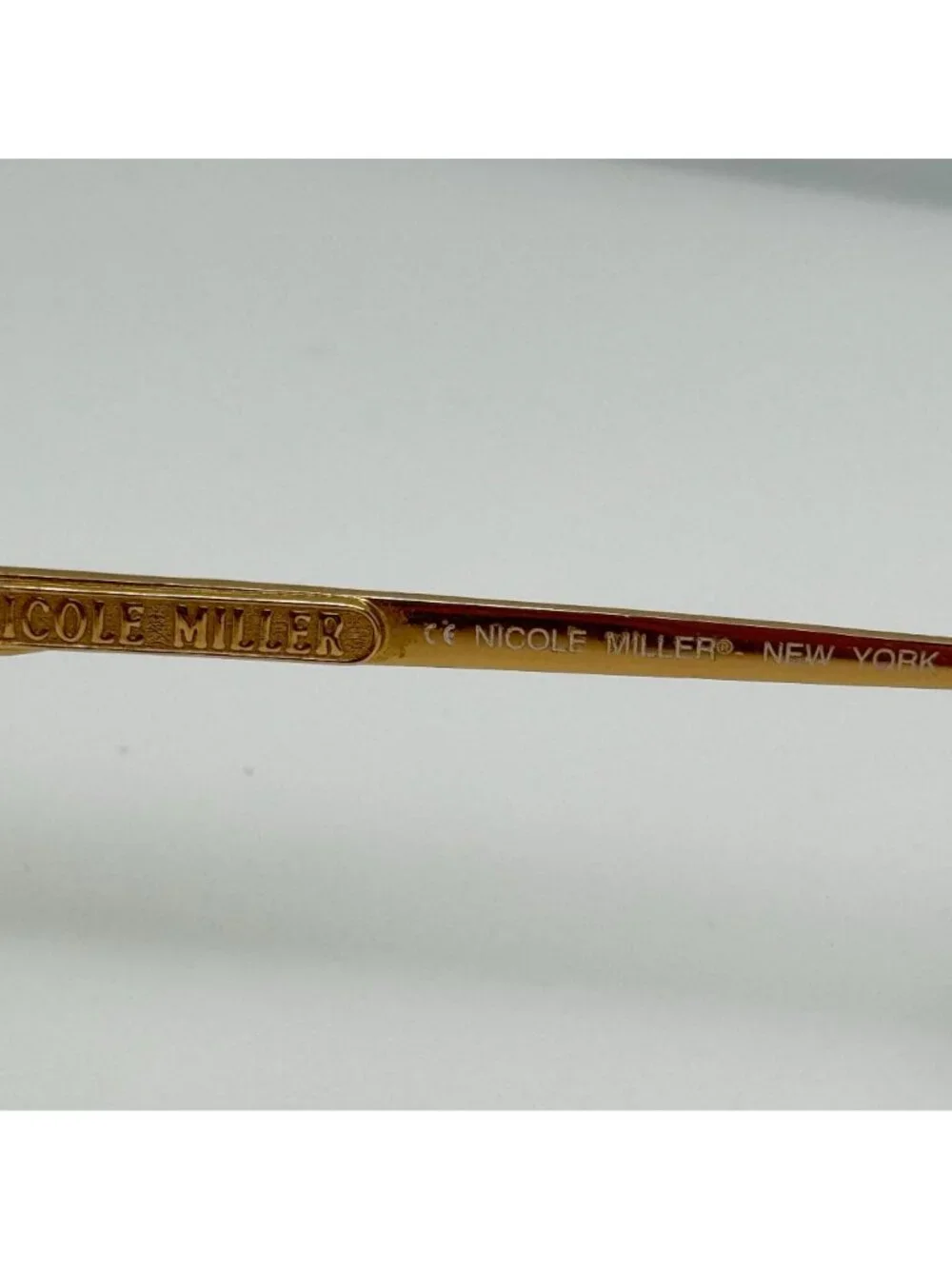 Nicole Miller NM 1224 Mozart Gold 3353 Eyeglasses Eye Glasses Frames 41-23-145